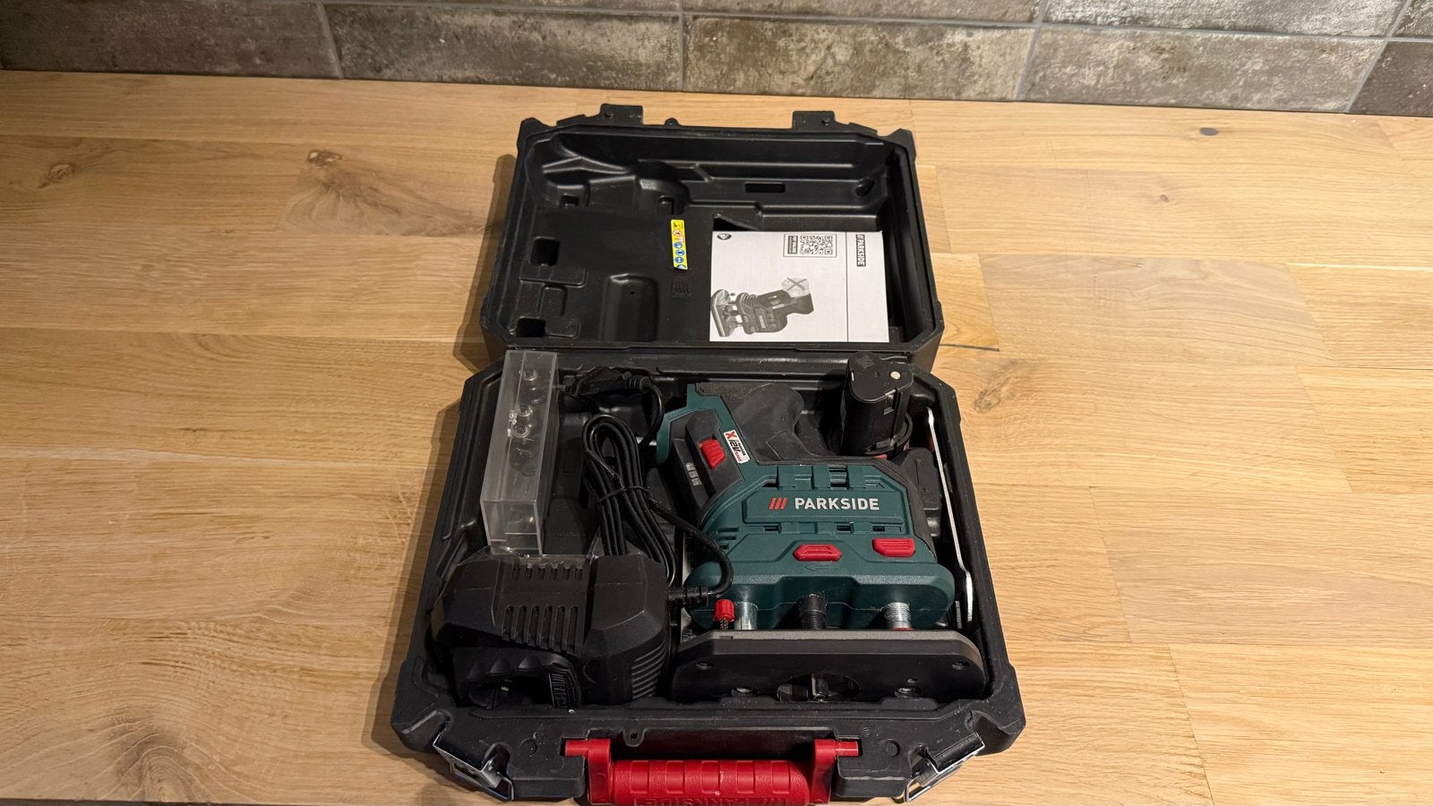Parkside POFA 12 B3 Accu Bovenfrees 12V, Ophalen of Verzenden, Zo goed als nieuw, Accu, Bovenfrees