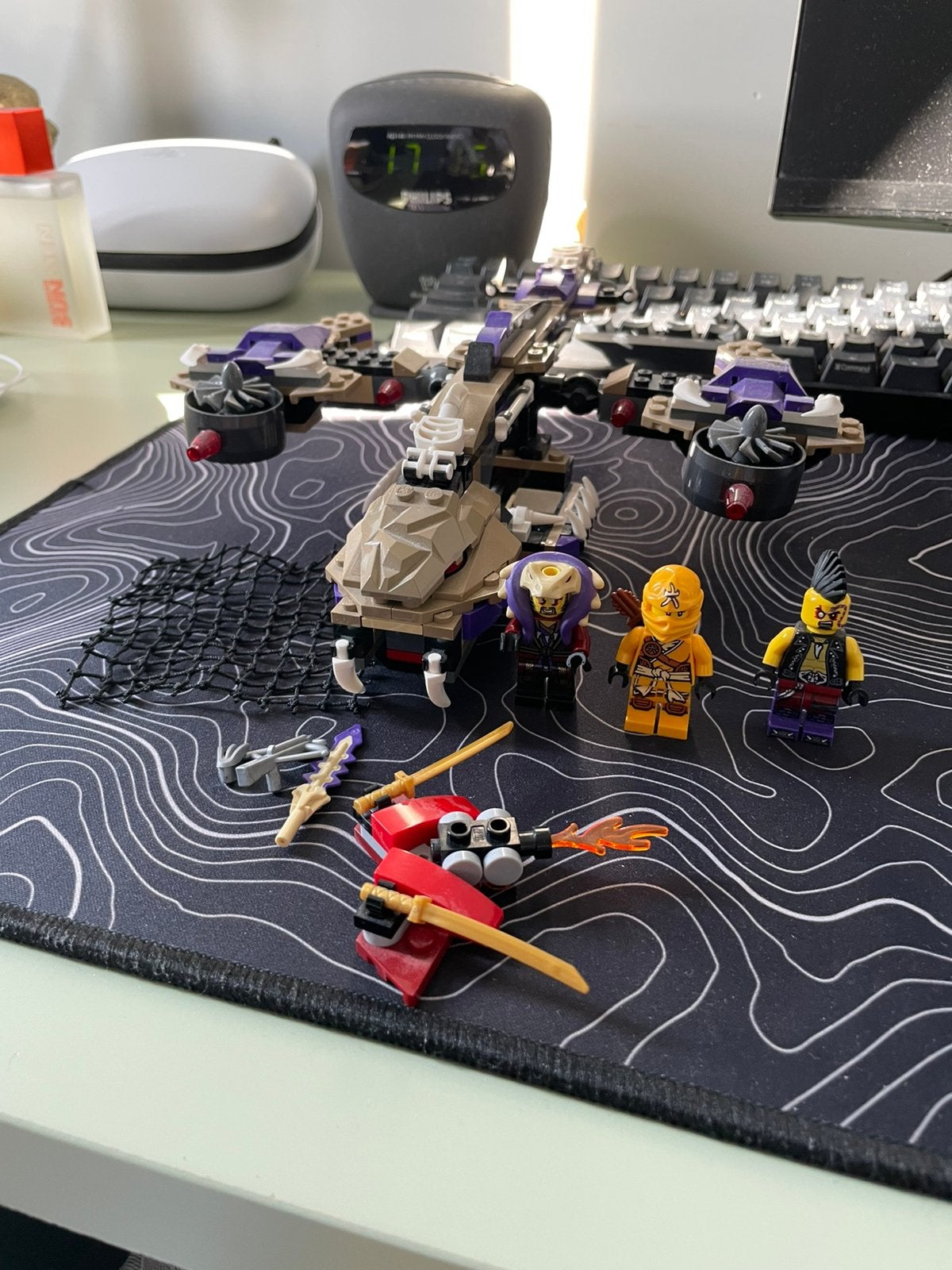 Lego ninjago Condrai (chen) copter set 70746, Lego, Ophalen of Verzenden, Zo goed als nieuw, Complete set