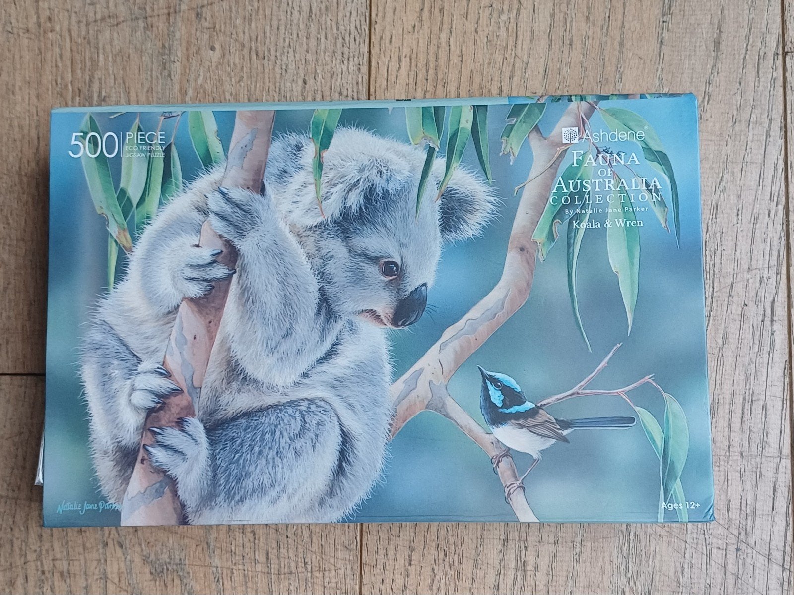 Ashdene Koala & Winterkoning Puzzel 500 Stukjes, Ophalen of Verzenden, Zo goed als nieuw, Legpuzzel