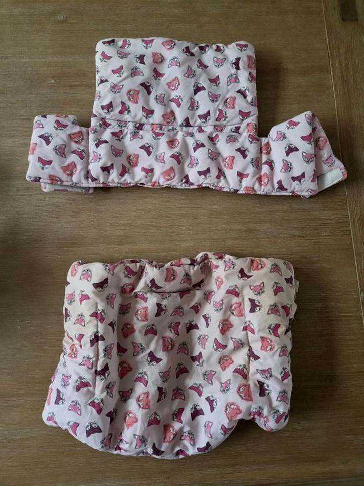 Stoelverkleiner kussen met vossenprint, Ophalen, Gebruikt, Overige typen, Stoelverkleiner