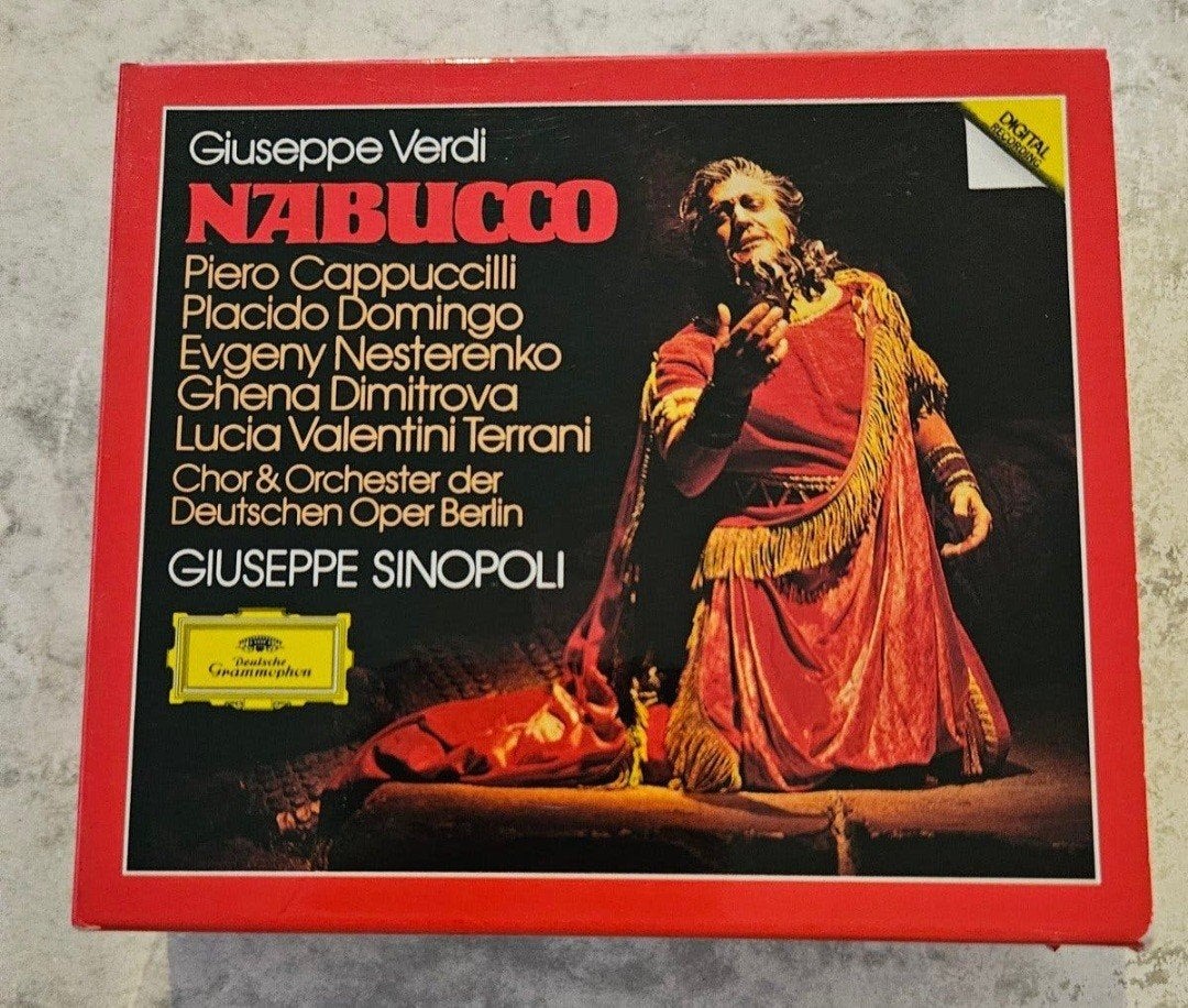 Giuseppe Verdi - Nabucco (Boxset CD) - Sinopoli / Domingo, Cd's en Dvd's, Ophalen of Verzenden, Gebruikt, Boxset, Verdi