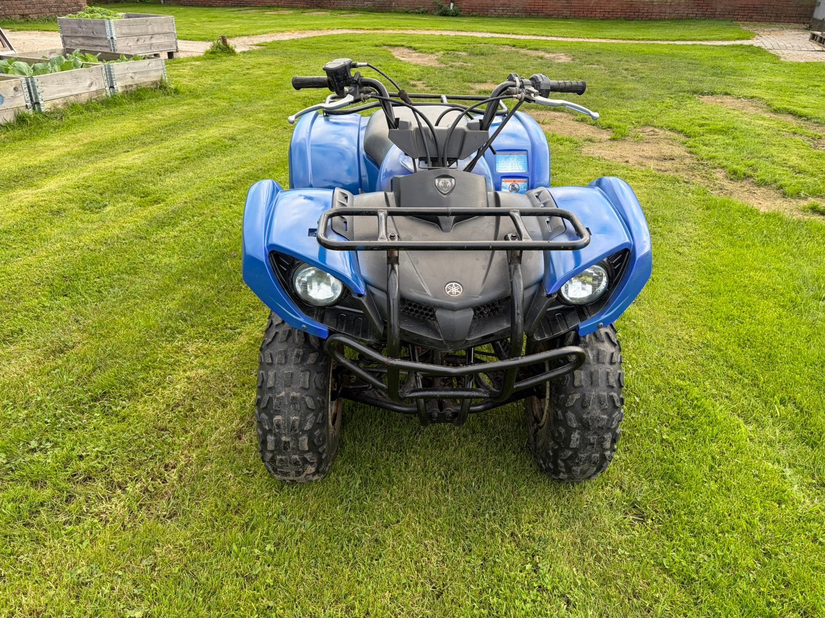 Yamaha grizzly 125 cc quad, Ophalen, Gebruikt