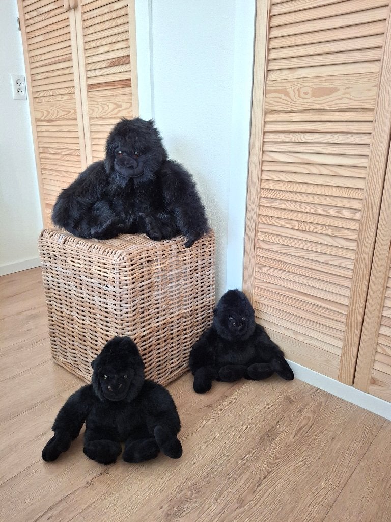 Pluche Apen, knuffer beesten,, Ophalen of Verzenden, Zo goed als nieuw, Overige typen, Middelgroot (20 tot 80 cm)