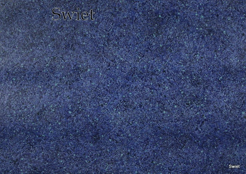 7762 Blauwe discospikkels behang 80s 90s retro muur swiet, Verzenden, Minder dan 10 m², Zwart