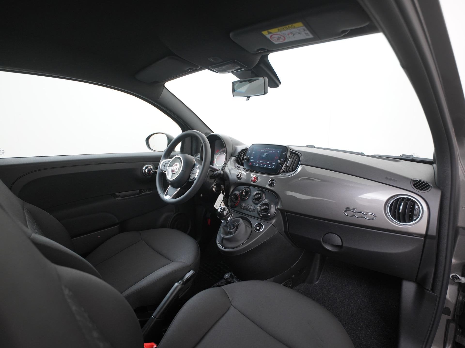 Fiat 500 1.0 Hybrid | Apple CarPlay | Parkeersensoren | Airc, Auto's, Voorwielaandrijving, Stof, Gebruikt, Euro 6