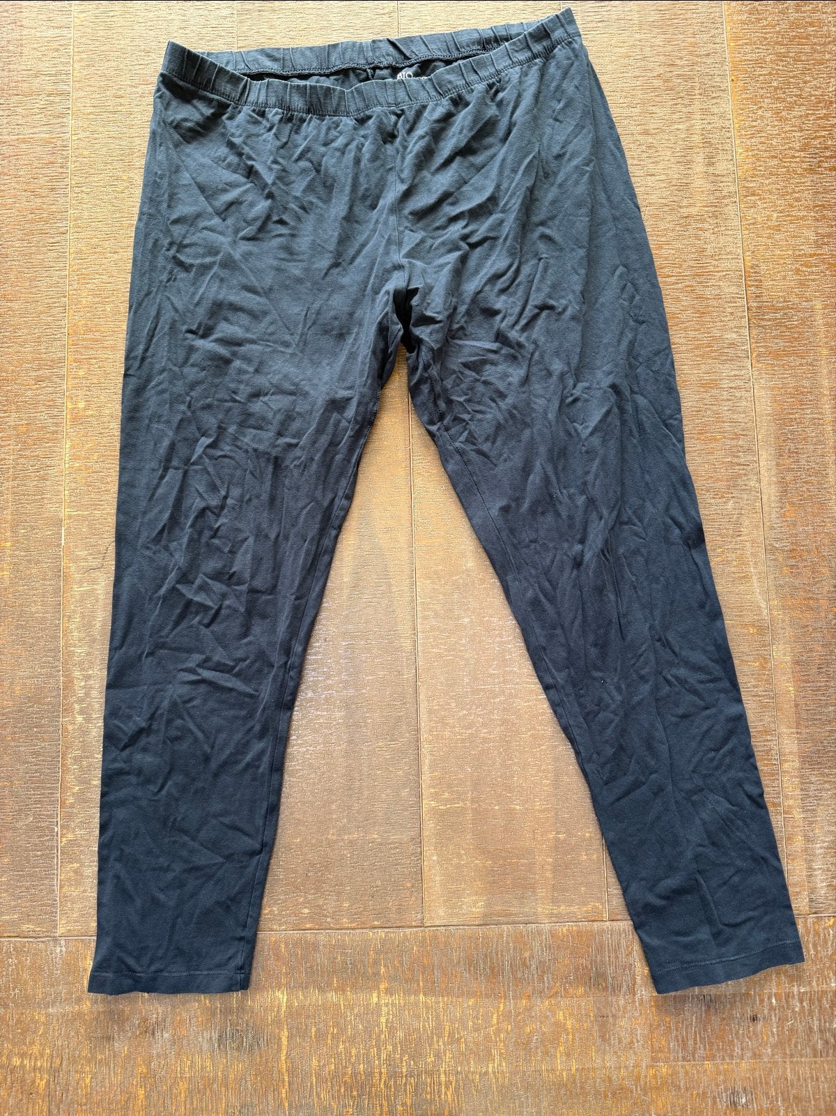 Paprika Donkerblauwe Legging - Maat 48 - Bio Katoen, Gedragen, Legging, Maat 48/52 (XL), Verzenden