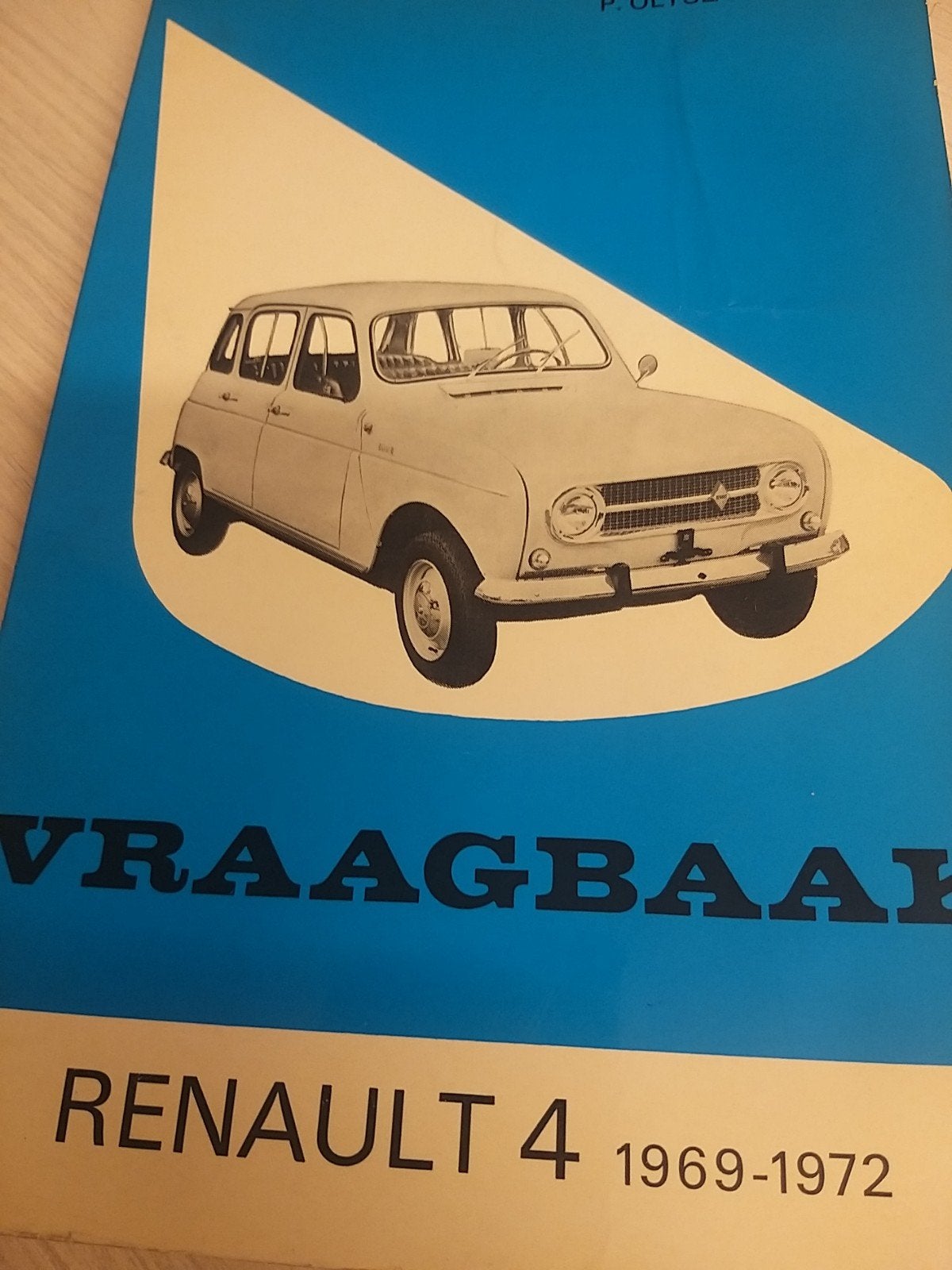1969 1972 Renault 4 vraagbaak óók Plein Air en R4f4 bestel, Ophalen of Verzenden