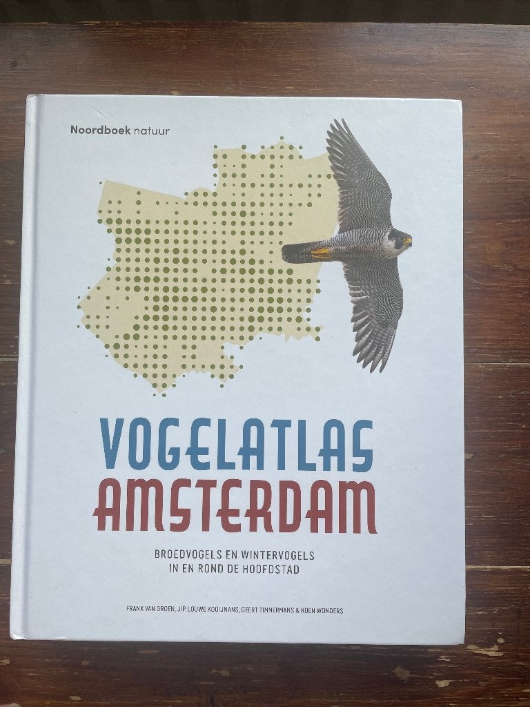 Frank Van Groen Vogelatlas Amsterdam 2022 nieuw, Nieuw, Ophalen of Verzenden, Vogels, Frank Van Groen