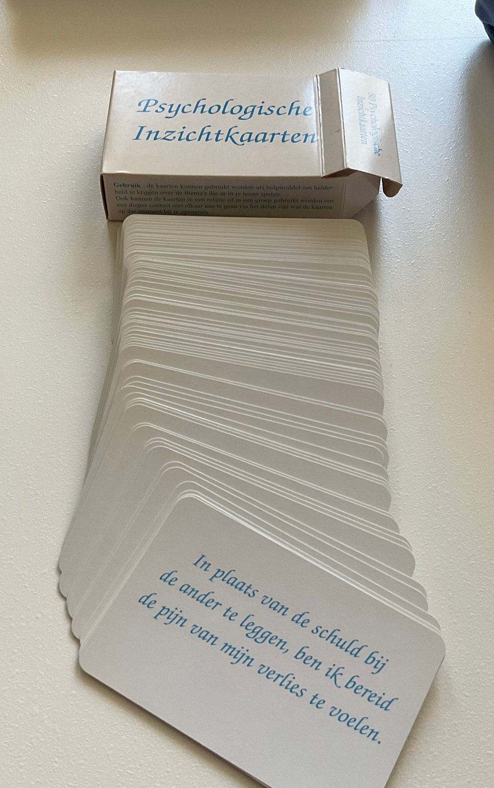 Psychologische inzichtkaarten, Ophalen of Verzenden, Gebruikt