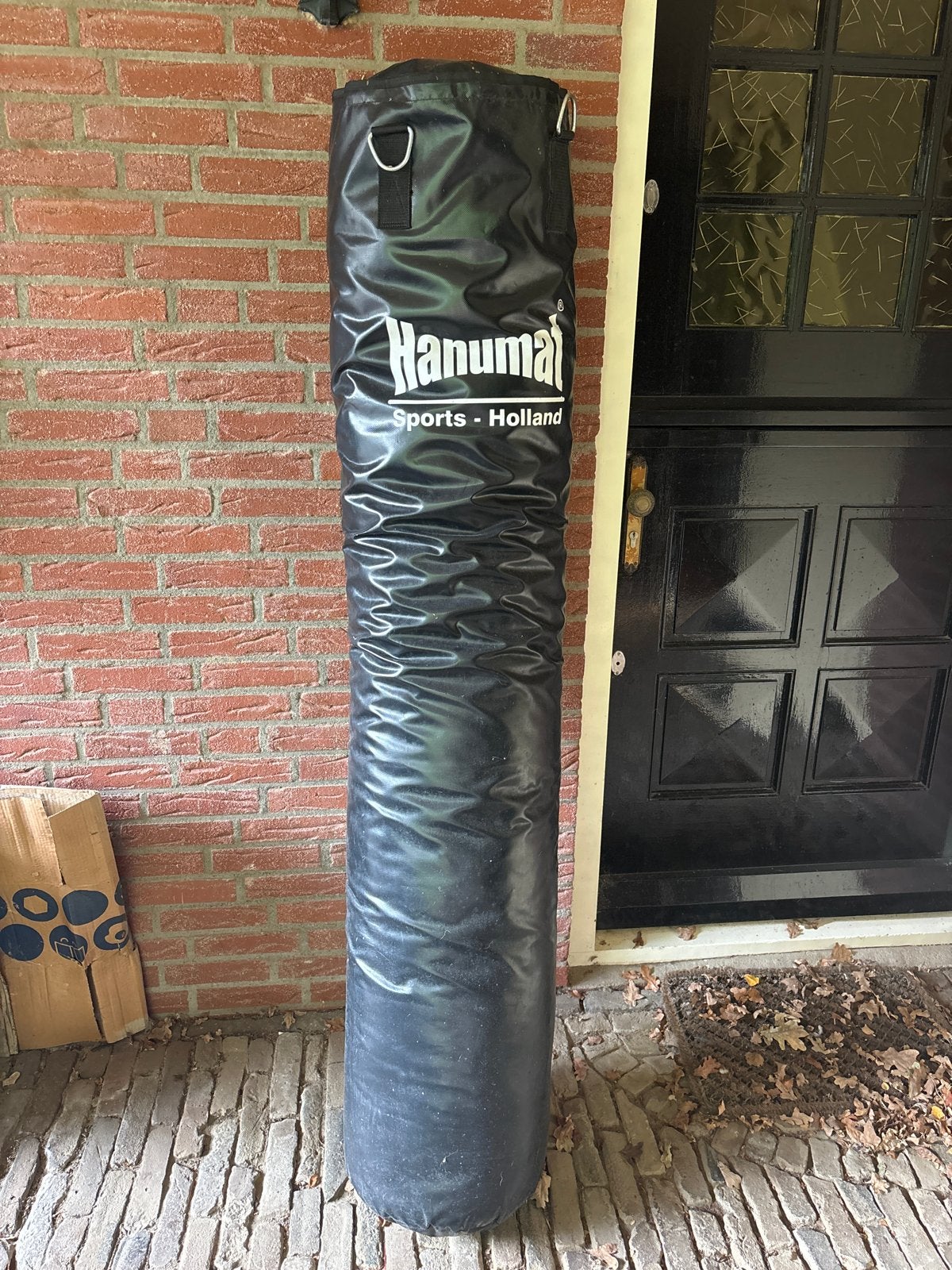 Hanumat Sports Holland Bokszak - Zwart, Sport en Fitness, Ophalen of Verzenden, Gebruikt, Bokszak