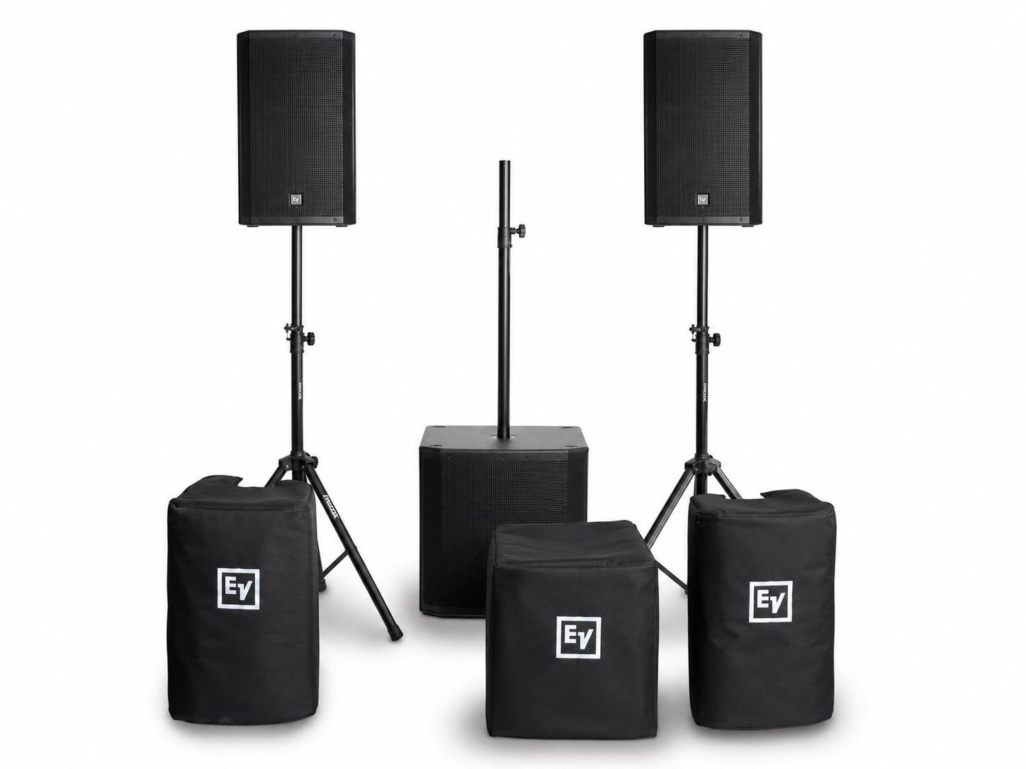 Electro-Voice Speakers + Subwoofer | Complete Geluidsset, Audio, Tv en Foto, Luidsprekers, Zo goed als nieuw, Front, Rear of Stereo speakers