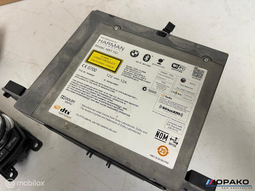 Navigatie set GROOT BMW 5-serie F10 F11 | NBT, Gebruikt, Ophalen of Verzenden, BMW, BMW