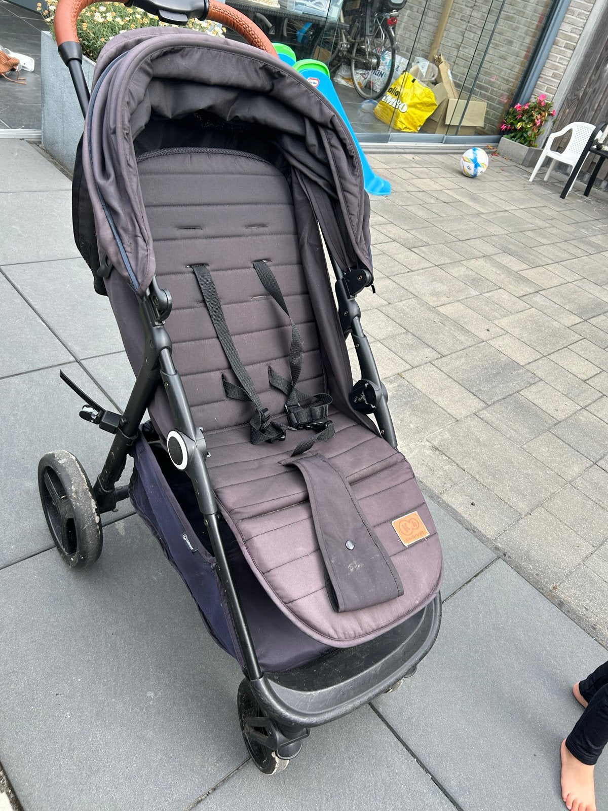 Stevige buggy Kinderkraft, Kinderen en Baby's, Buggy's, Ophalen, Gebruikt, Overige merken, Verstelbare rugleuning