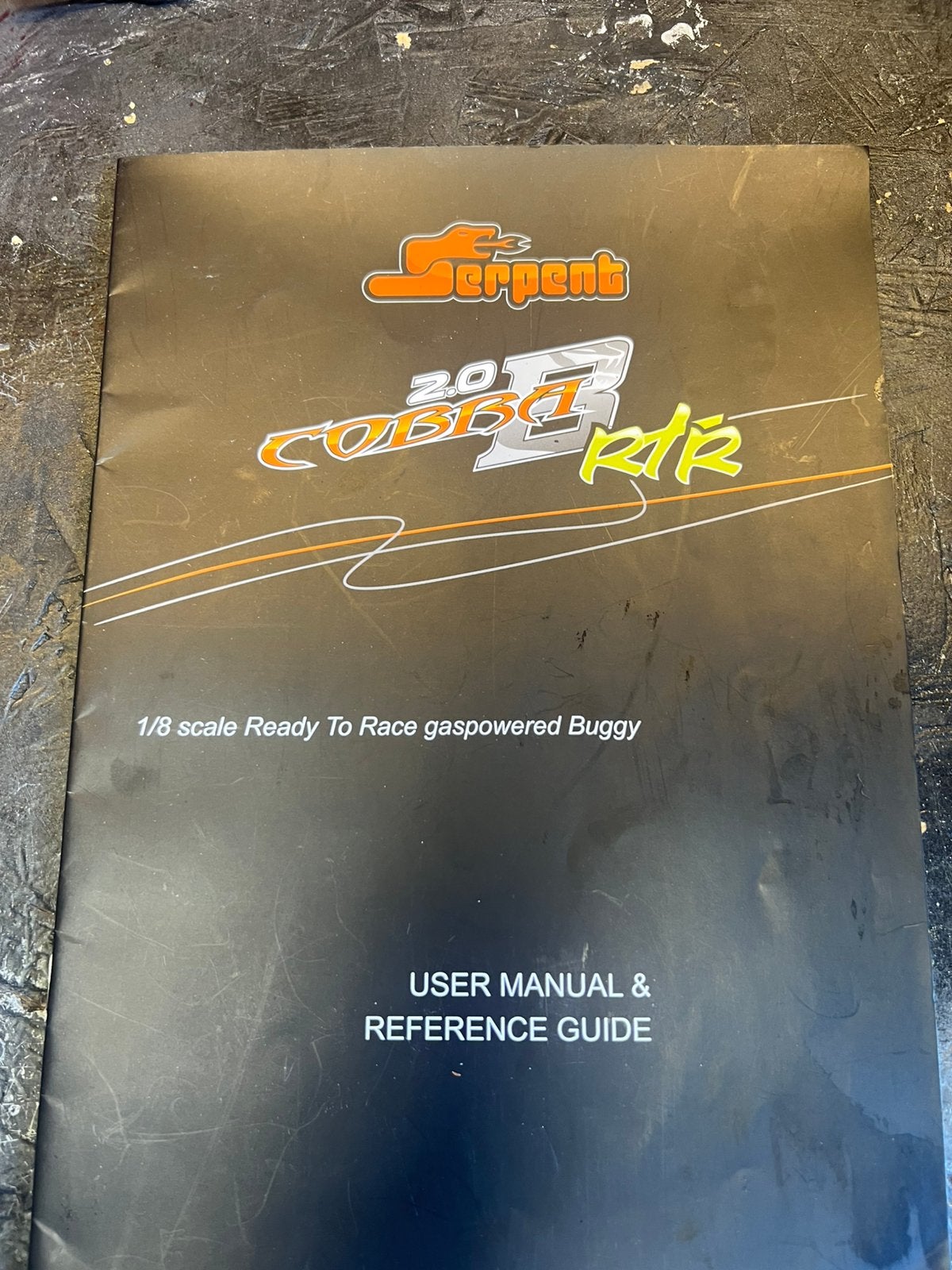 Serpent cobra rtr 2.0 boek, Ophalen, Zo goed als nieuw, Overige schalen