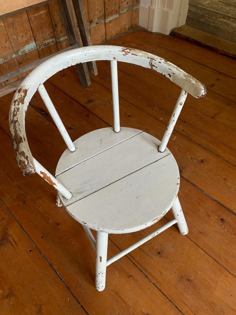 Kinderstoeltje, vintage, Kinderen en Baby's, Kinderkamer | Tafels en Stoelen, Ophalen, Gebruikt, Stoel(en)