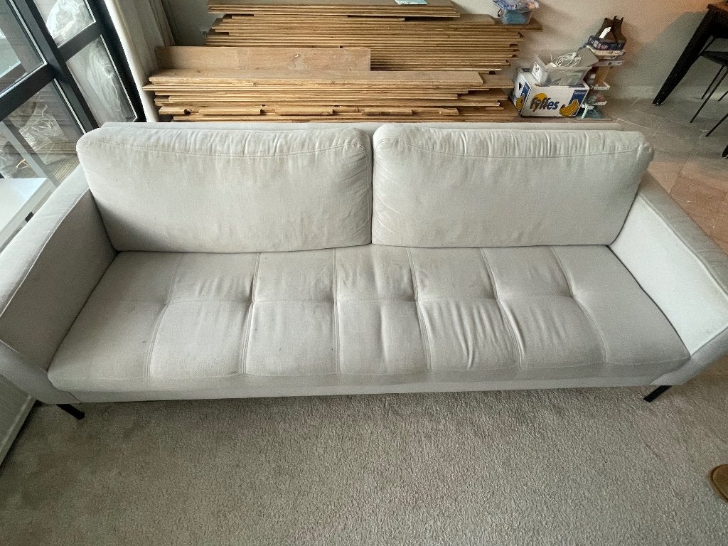 Bank, Ophalen, Gebruikt, Driepersoons, 75 tot 100 cm