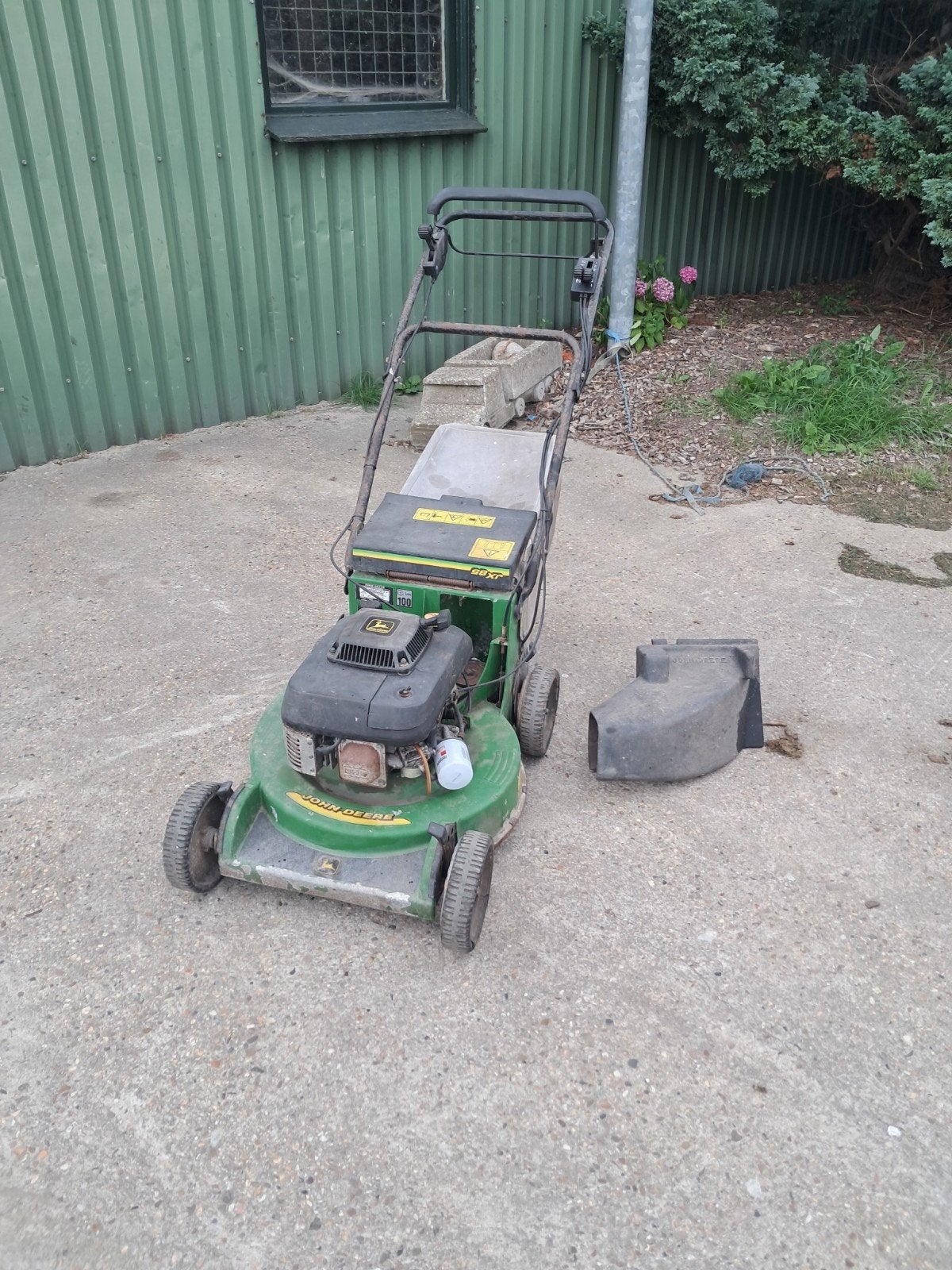 John Deere JX85 Benzine Grasmaaier - Gebruikt, Cirkelmaaier, Gebruikt, 40 t/m 49 cm, Ophalen