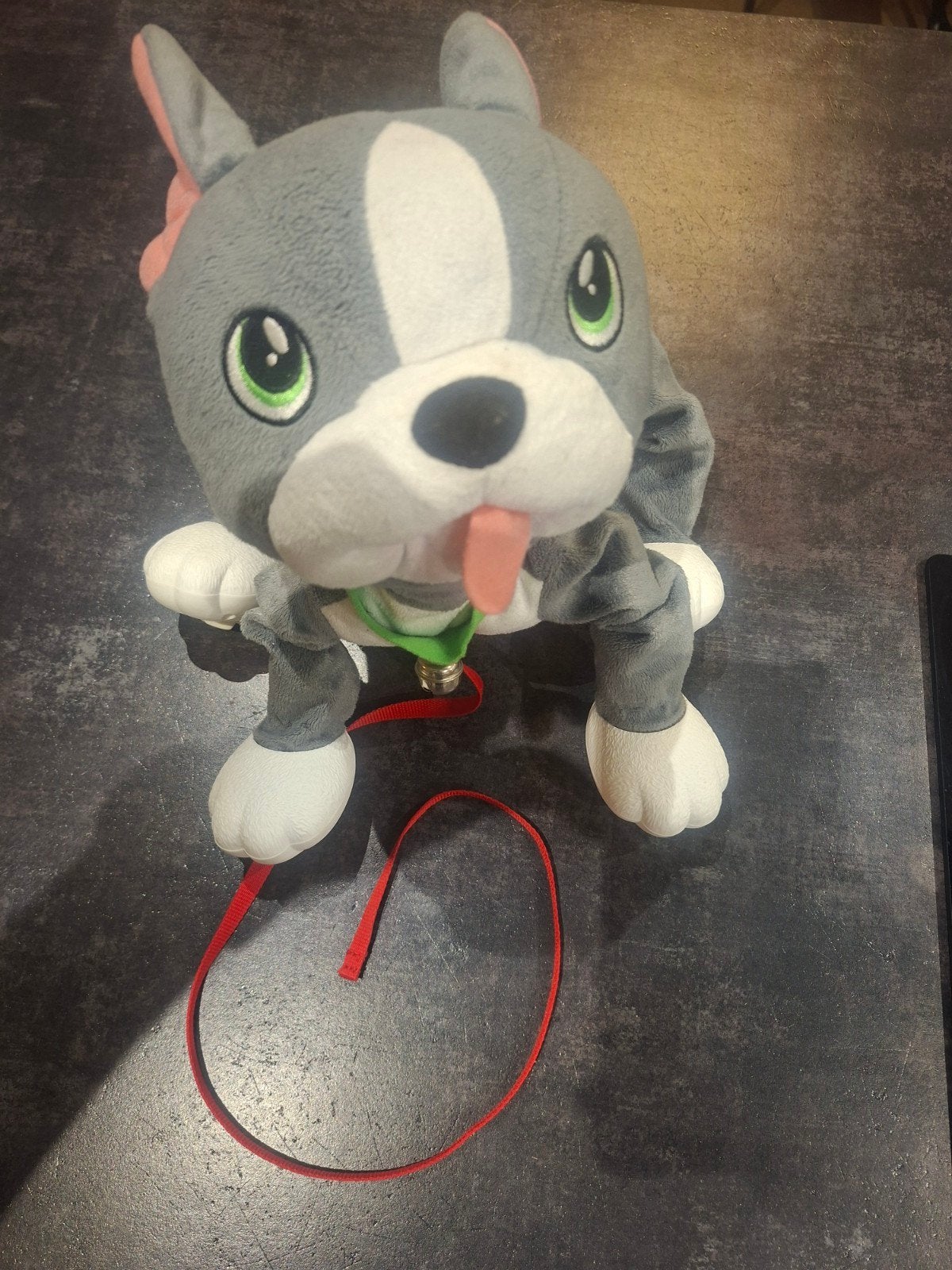 Interactief Hondje Speelgoed met Loopfunctie, Grijs, Zo goed als nieuw, Interactief, Hond