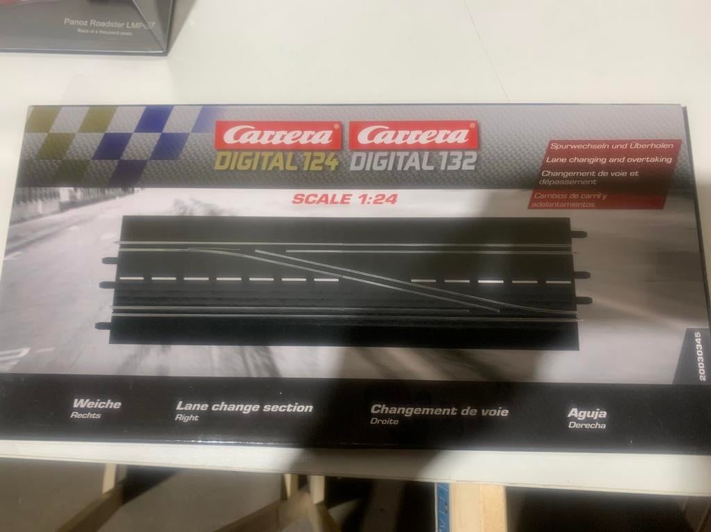 Carrera digital baanwissel rechts 20030345, Ophalen of Verzenden, Nieuw, Elektrisch, Carrera