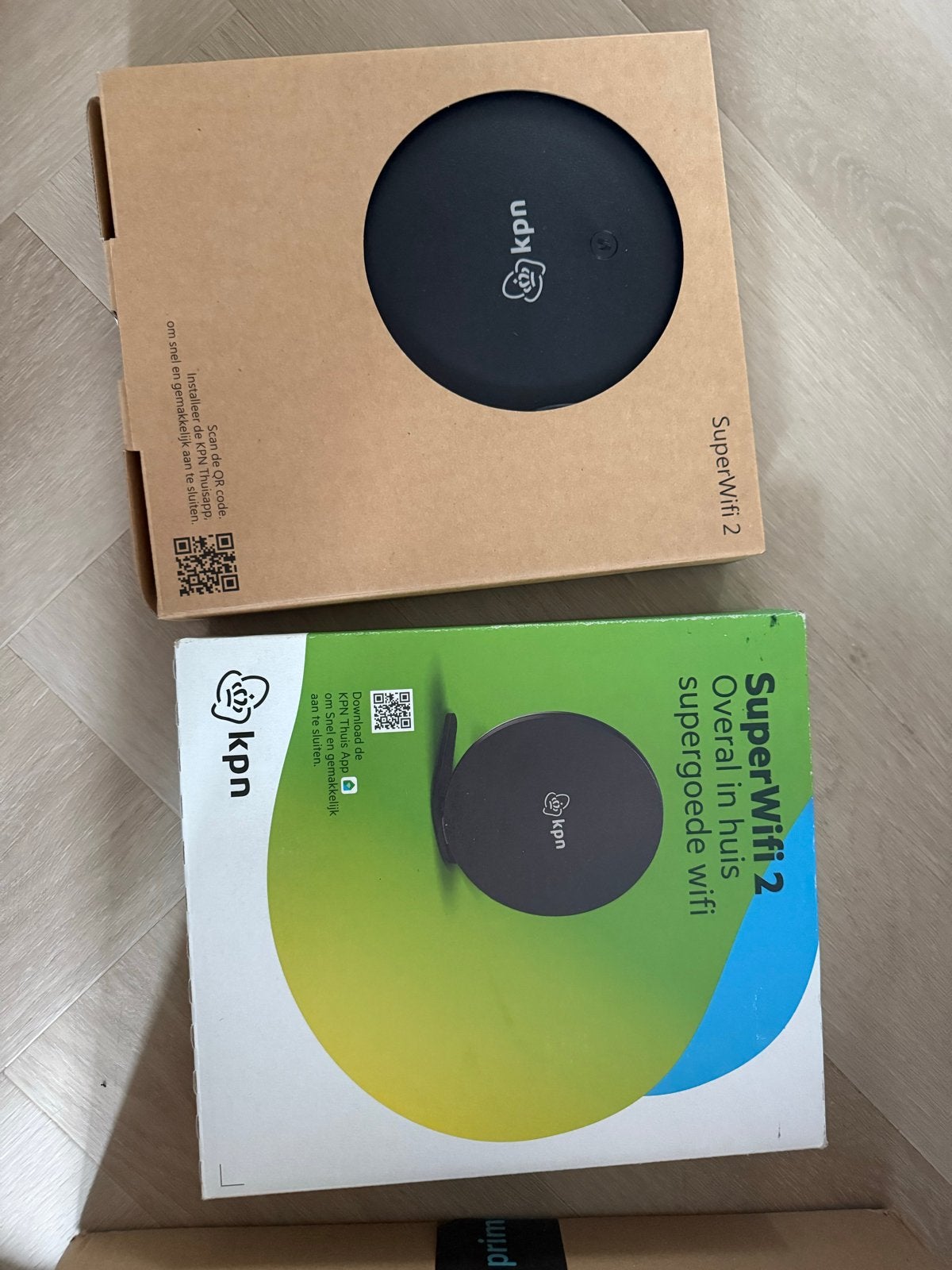 Kpn superwifi 2.0 - zgan in doos - wifi versterker wifi kpn, Computers en Software, Ophalen of Verzenden, Zo goed als nieuw