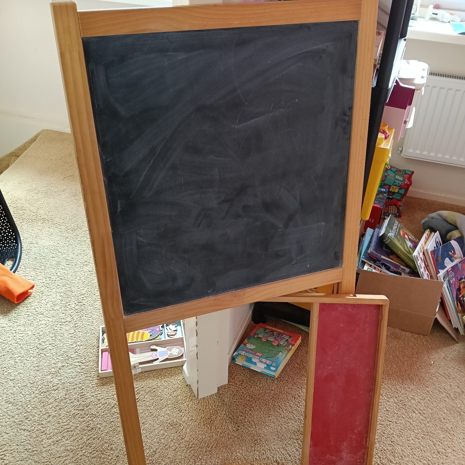 krijtbord, Ophalen, Krijtbord