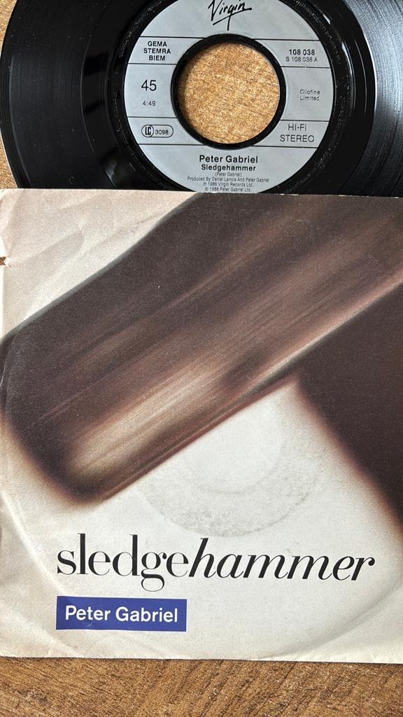 Peter Gabriel- Sledgehammer, Ophalen of Verzenden, Zo goed als nieuw, Pop