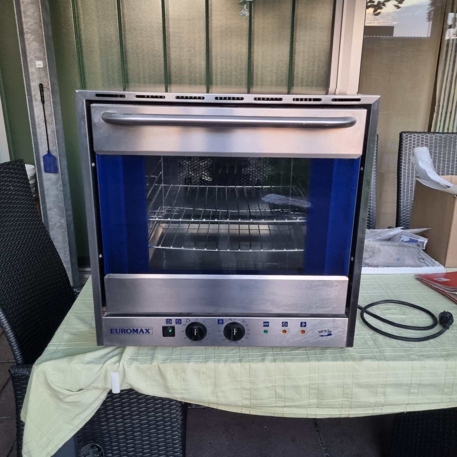 Euromax Convect 10990BL Heteluchtoven - nieuw, Ophalen, 45 tot 50 cm, Overige merken, Hete lucht