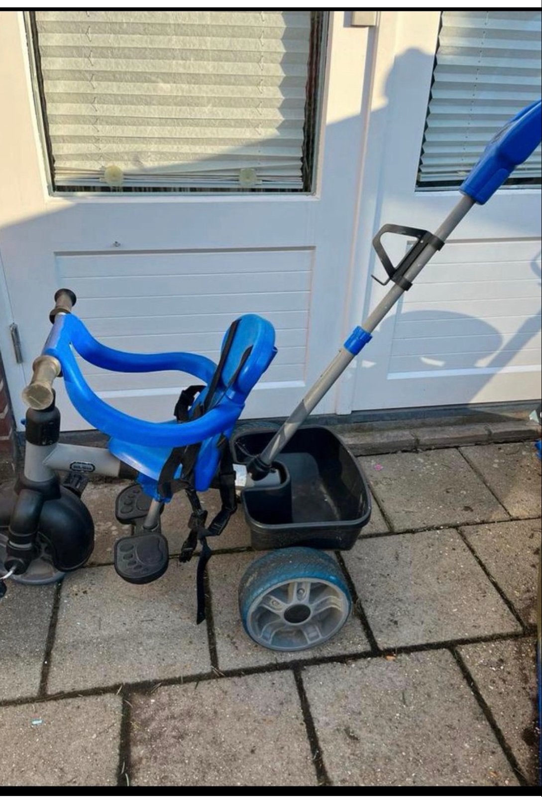Little Tikes driewieler met duwstang, Ophalen, Zo goed als nieuw