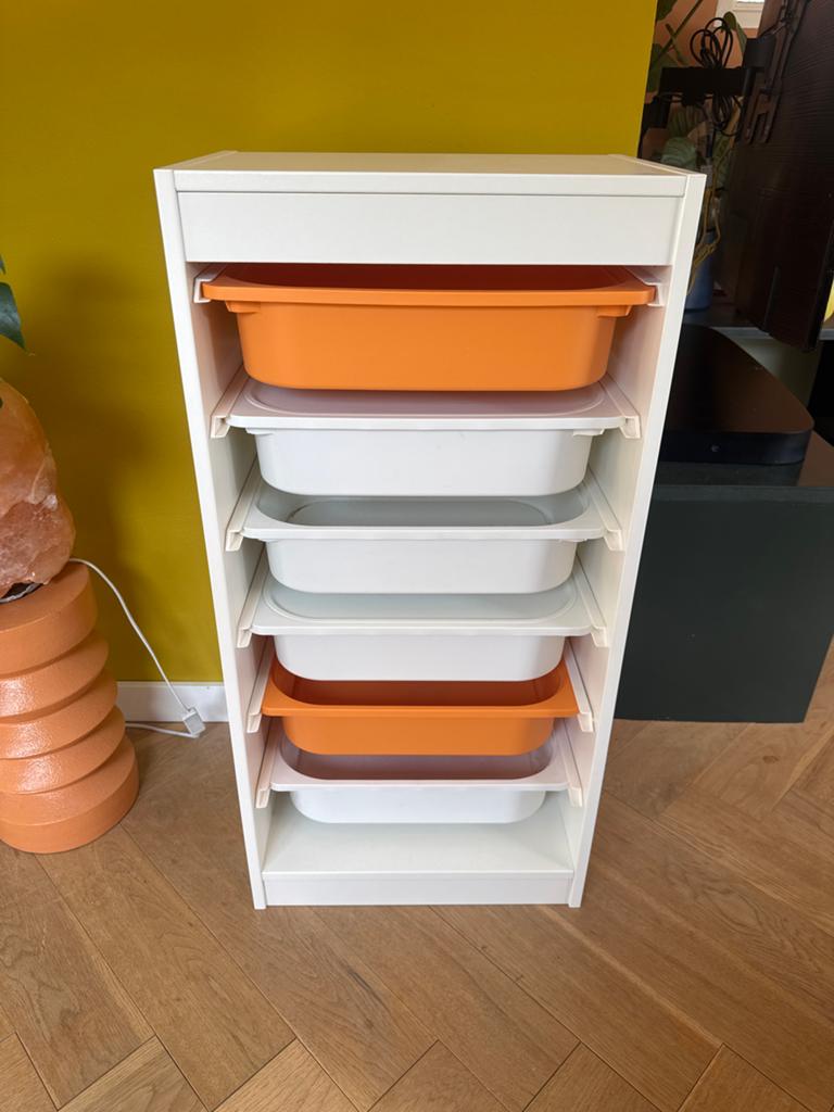 IKEA Trofast kast met bakken - Ideaal voor speelgoedopslag, Kinderen en Baby's, Kinderkamer | Commodes en Kasten, Ophalen, Gebruikt