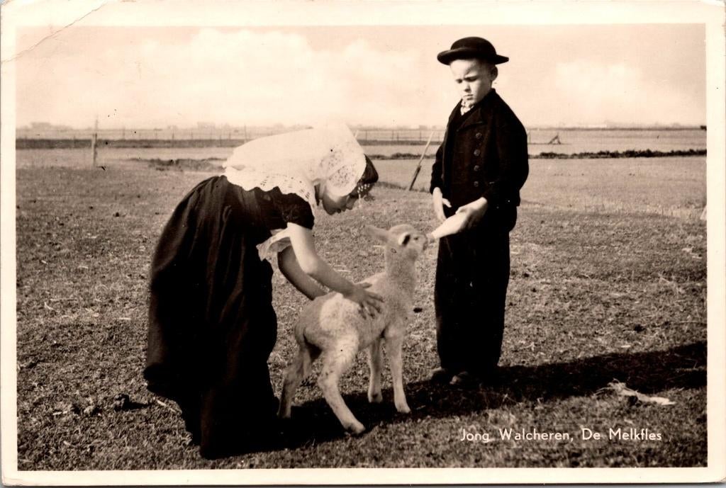 Jong Walcheren - De Melkfles, Verzenden, 1940 tot 1960, Gelopen, Zeeland