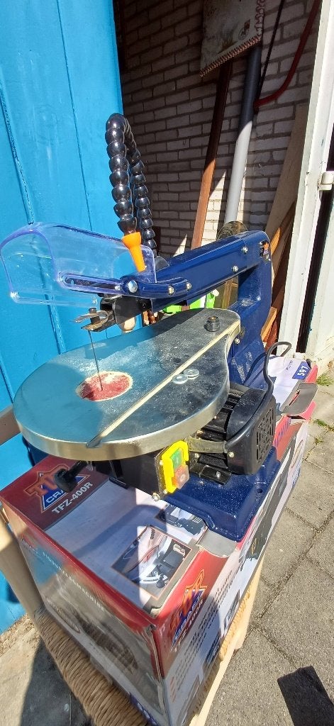 Figuurzaagmachine, Ophalen, Minder dan 30 mm, Topcraft, Zo goed als nieuw