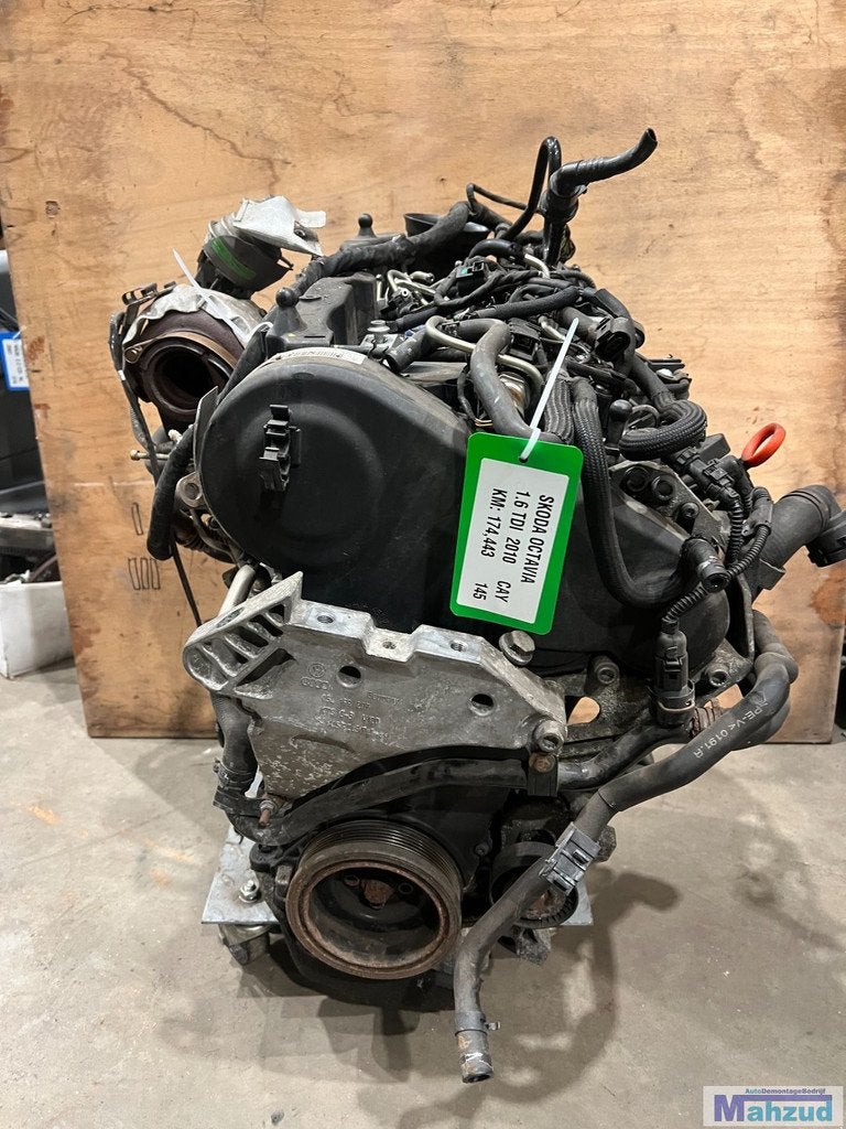 SKODA OCTAVIA 3 1.6 TDI Motorblok motor CAY CAYC, Skoda, Skoda Auto a.s., Gebruikt, Infoline@skoda-auto.cz