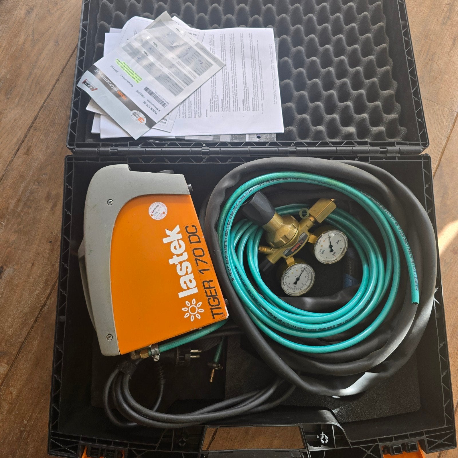 Rehm Tiger Lasmachine - TIG 170 DC Inverter, Ophalen of Verzenden, Zo goed als nieuw, 150 tot 250 ampère, Tig