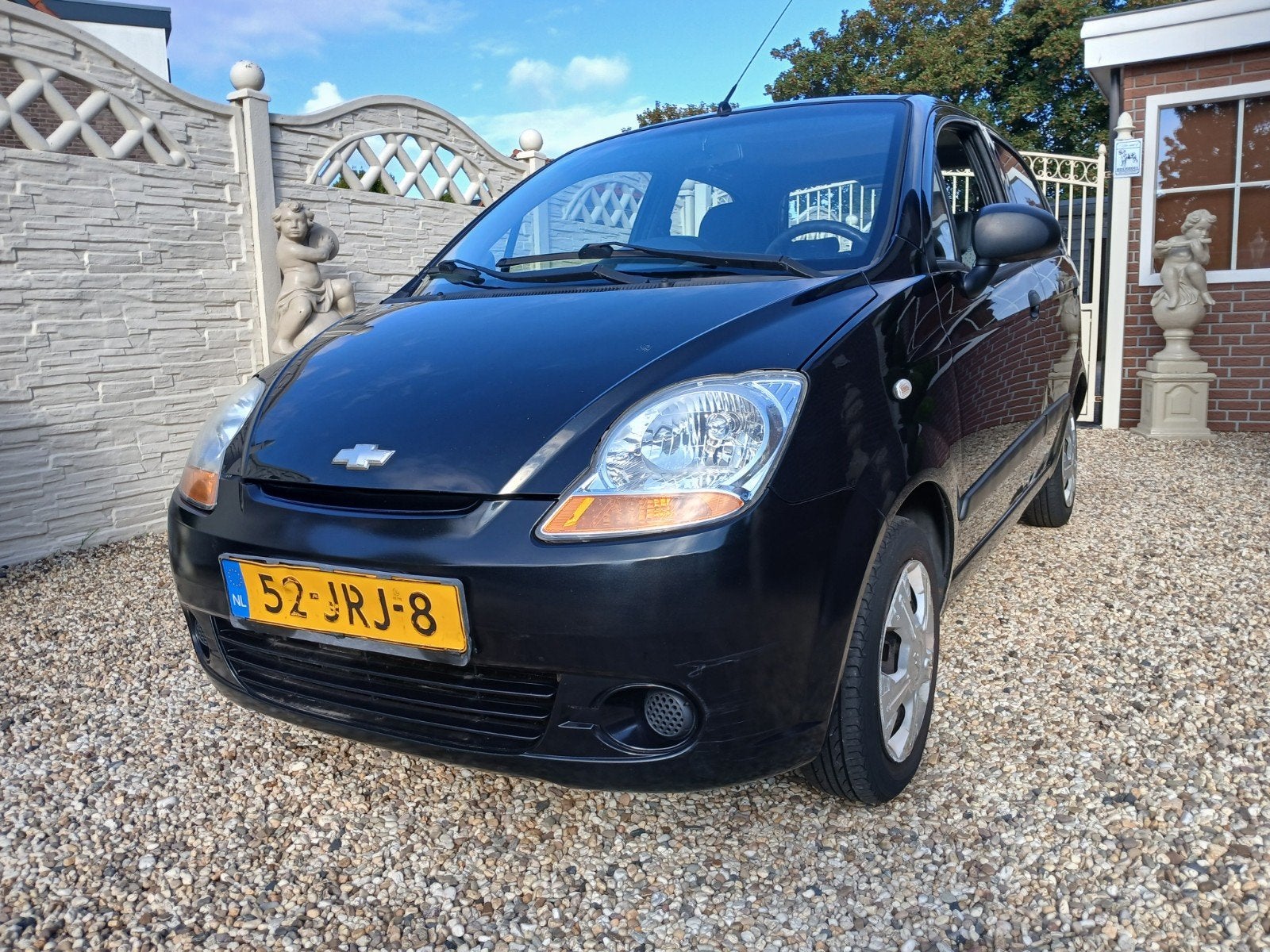 Chevrolet Matiz 0.8 2009 verkocht verkocht, Auto's, Voorwielaandrijving, Dealer onderhouden, Stof, Zwart