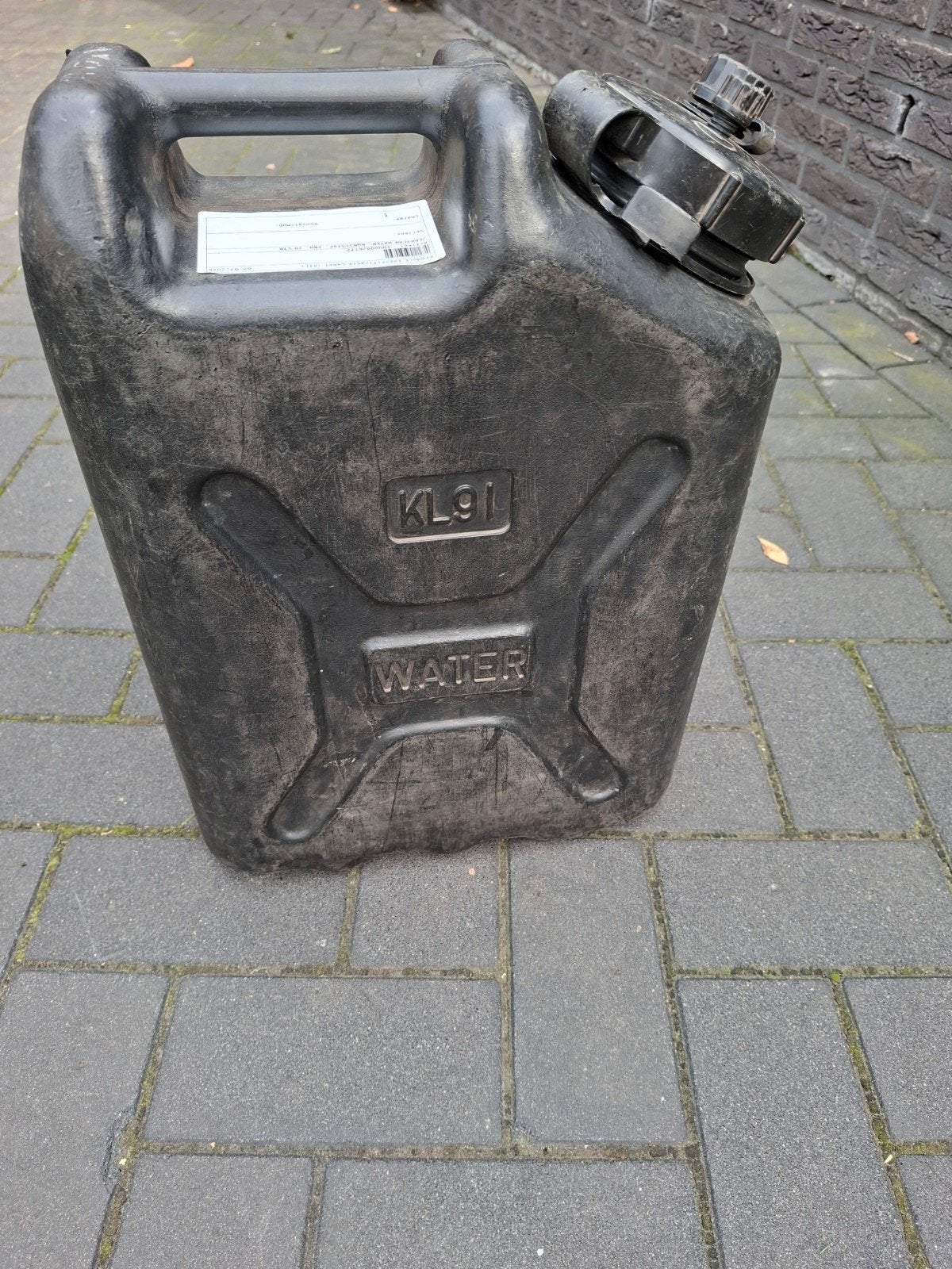 Water jerrycan 20 liter - meerdere beschikbaar, Ophalen of Verzenden, Landmacht, Nederland, Overige typen