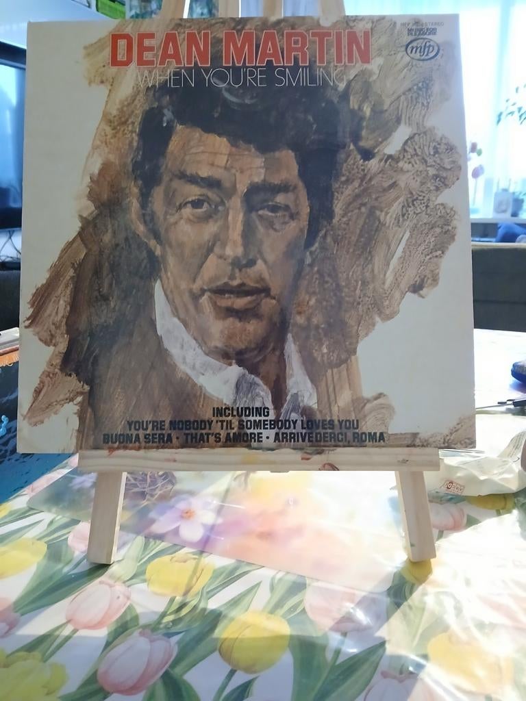 Dean Martin - When You're Smiling (LP Vinyl), Ophalen of Verzenden, 1960 - 1969, Gebruikt, 12 inch
