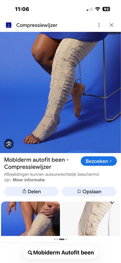Mobiderm autofit Thuasne oedeemtherapie 3L, Ophalen of Verzenden