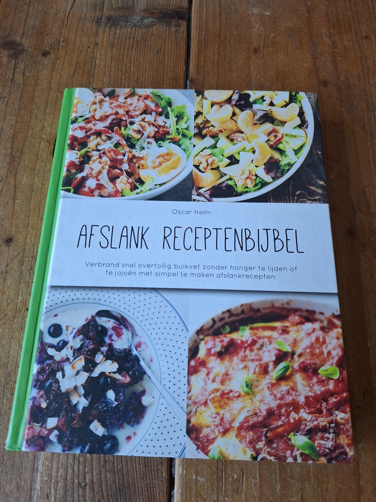 Afslank Receptenbijbel - Oscar Helm, Verzenden, Zo goed als nieuw, Oscar Helm, Gezond koken