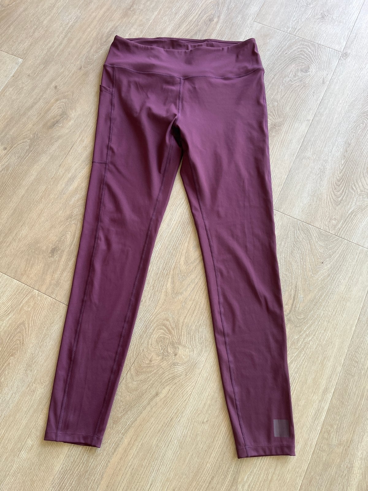 Hema Sportlegging Maat L - Bordeauxrood, Kleding | Dames, Maat 42/44 (L), Ophalen of Verzenden, Rood, Fitness of Aerobics