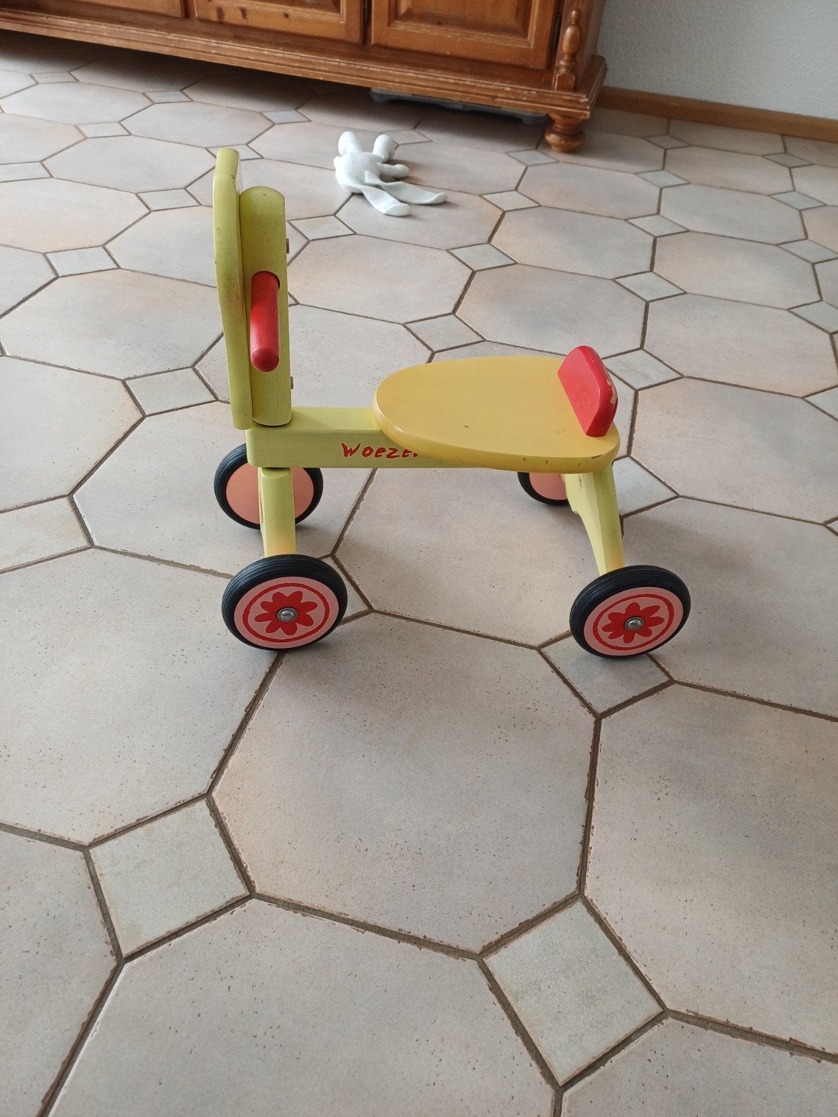 Loopfiets, Ophalen, Loopfiets