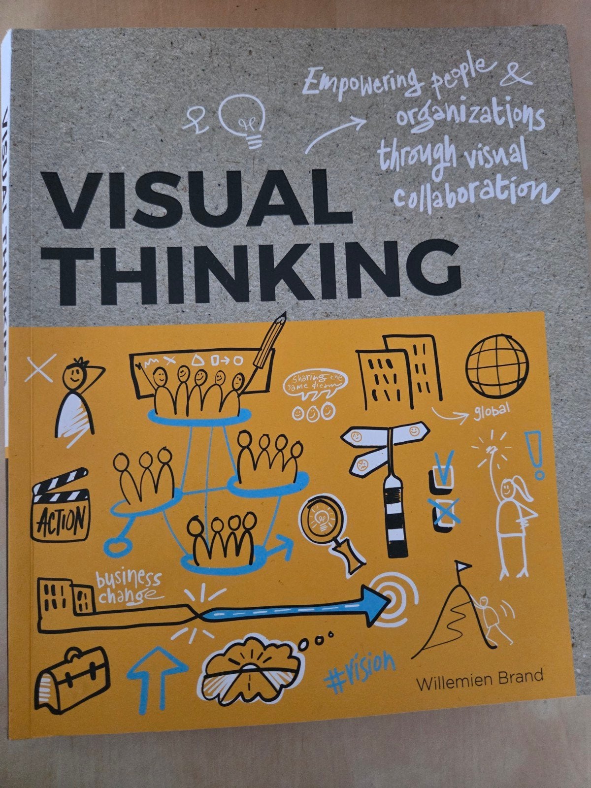 Willemien Brand - Visual thinking, Ophalen of Verzenden, Zo goed als nieuw, Overige onderwerpen, Willemien Brand