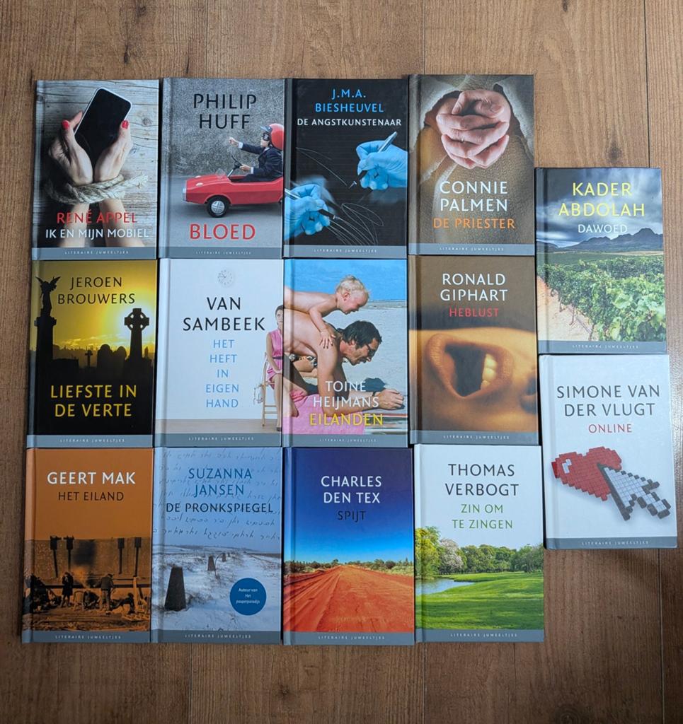 14 stuks diverse literaire juweeltjes, Boeken, Ophalen of Verzenden, Zo goed als nieuw