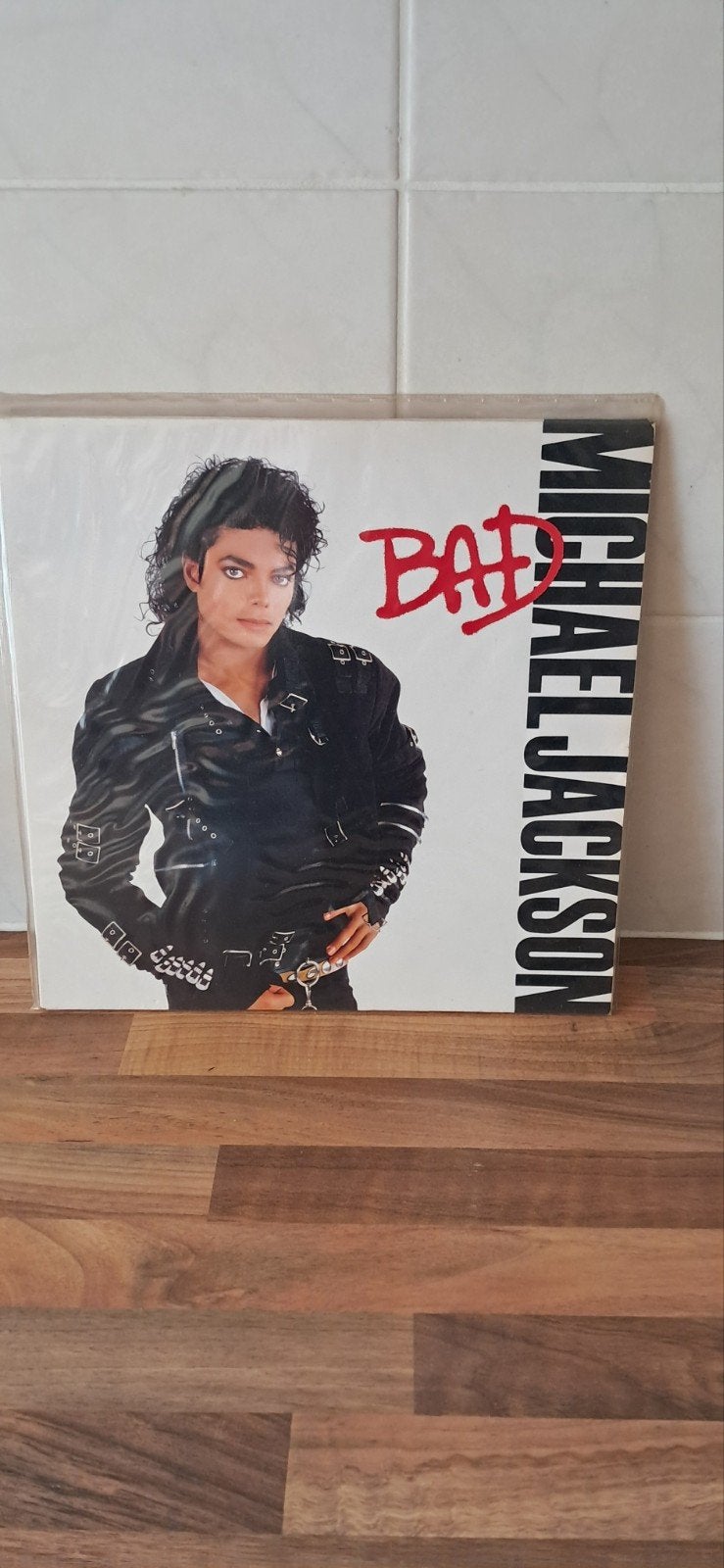 Michael Jackson - Bad LP HOES ‼️‼️‼️! (1987), Cd's en Dvd's, Vinyl | Pop, Gebruikt, Inclusief binnenhoes, Originele persing, 12 inch