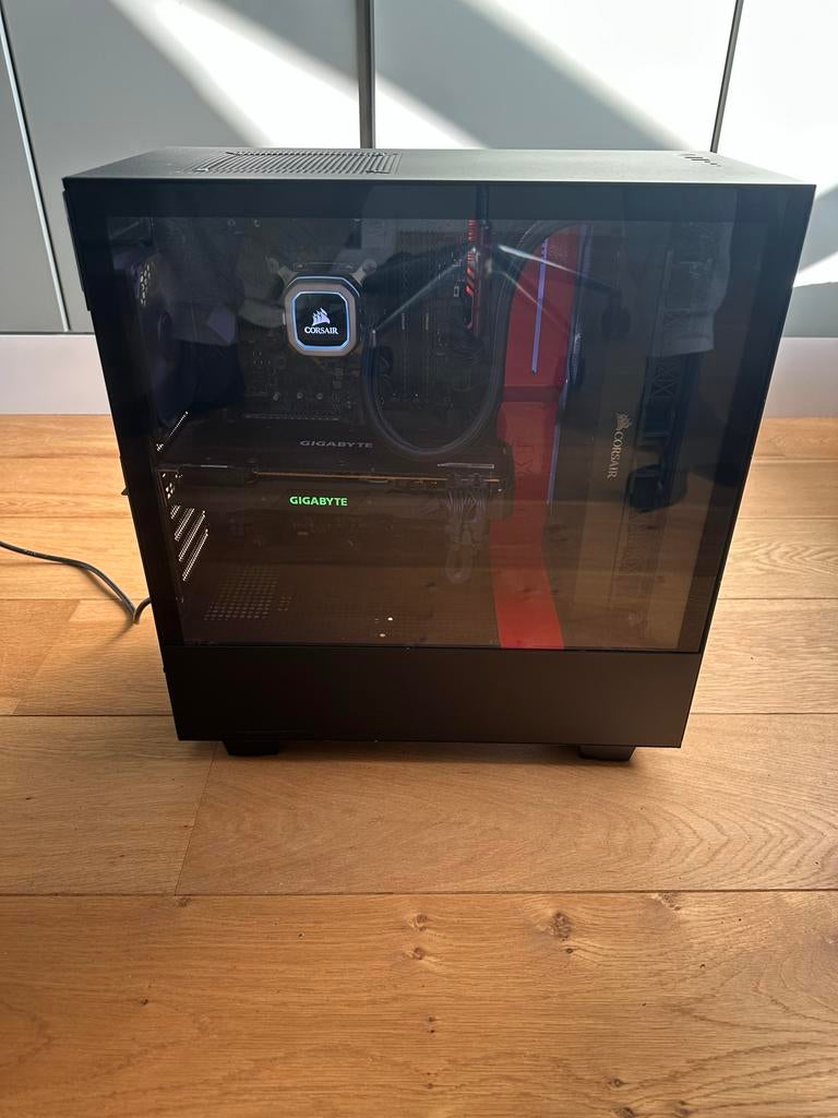 Gaming PC met RTX 2080, i5-9600K, 16GB RAM, SSD/HDD, Ophalen of Verzenden, Zo goed als nieuw, Gaming, HDD
