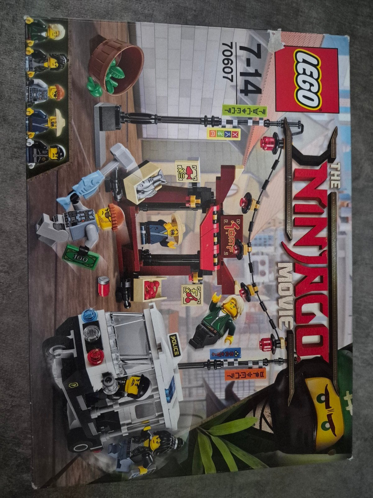 Lego Ninjago Movie 70607 - Ninjago City Achtervolging, Lego, Ophalen of Verzenden, Zo goed als nieuw, Compleet