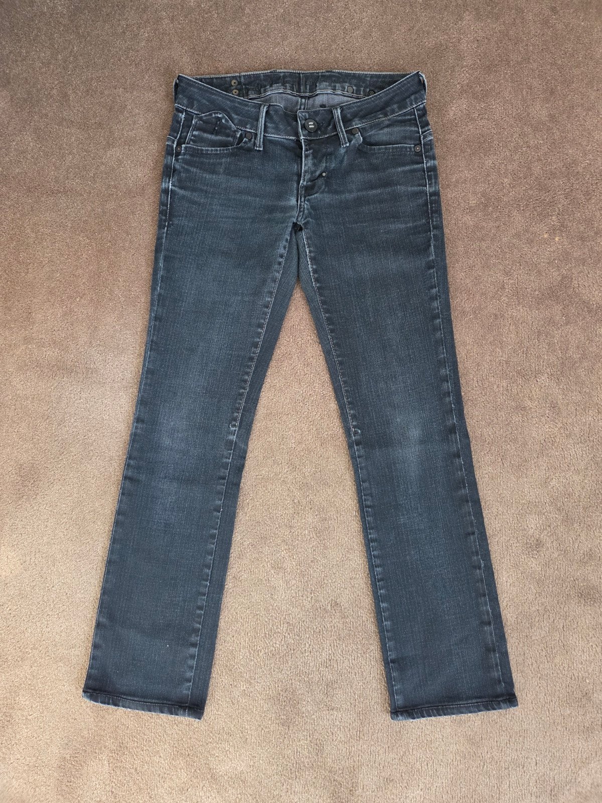 G-Star spijkerbroek W26 L32 met ritsen op achterzakken, Blauw, Ophalen of Verzenden, W27 (confectie 34) of kleiner, G-Star