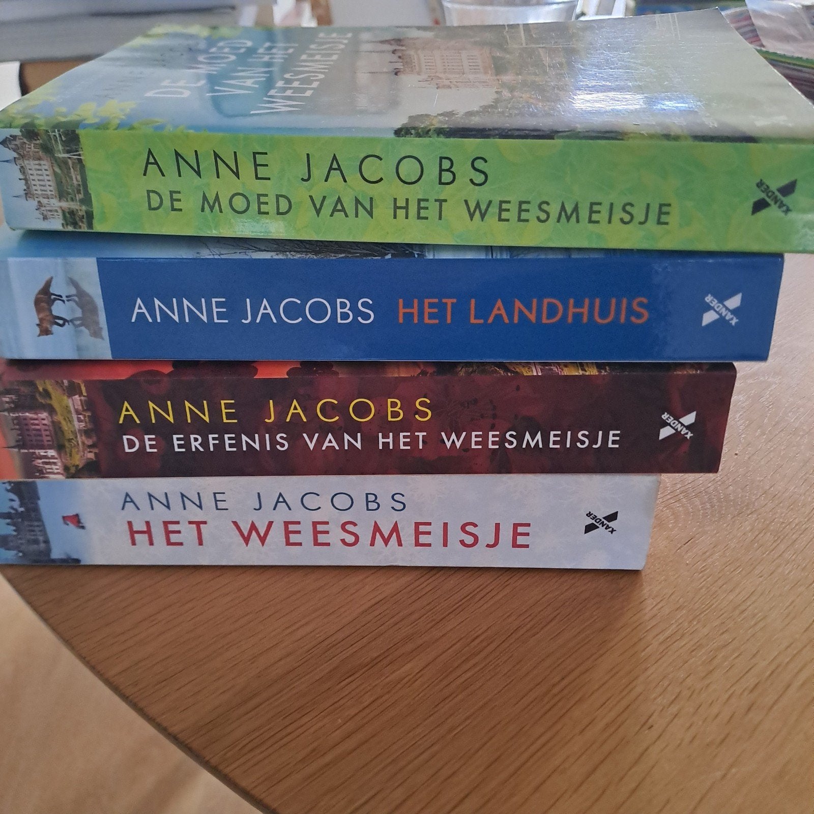 Boekrn van Anne Jacobs. Roman 4 stuks, Ophalen, Europa overig, Anne Jacobs, Zo goed als nieuw