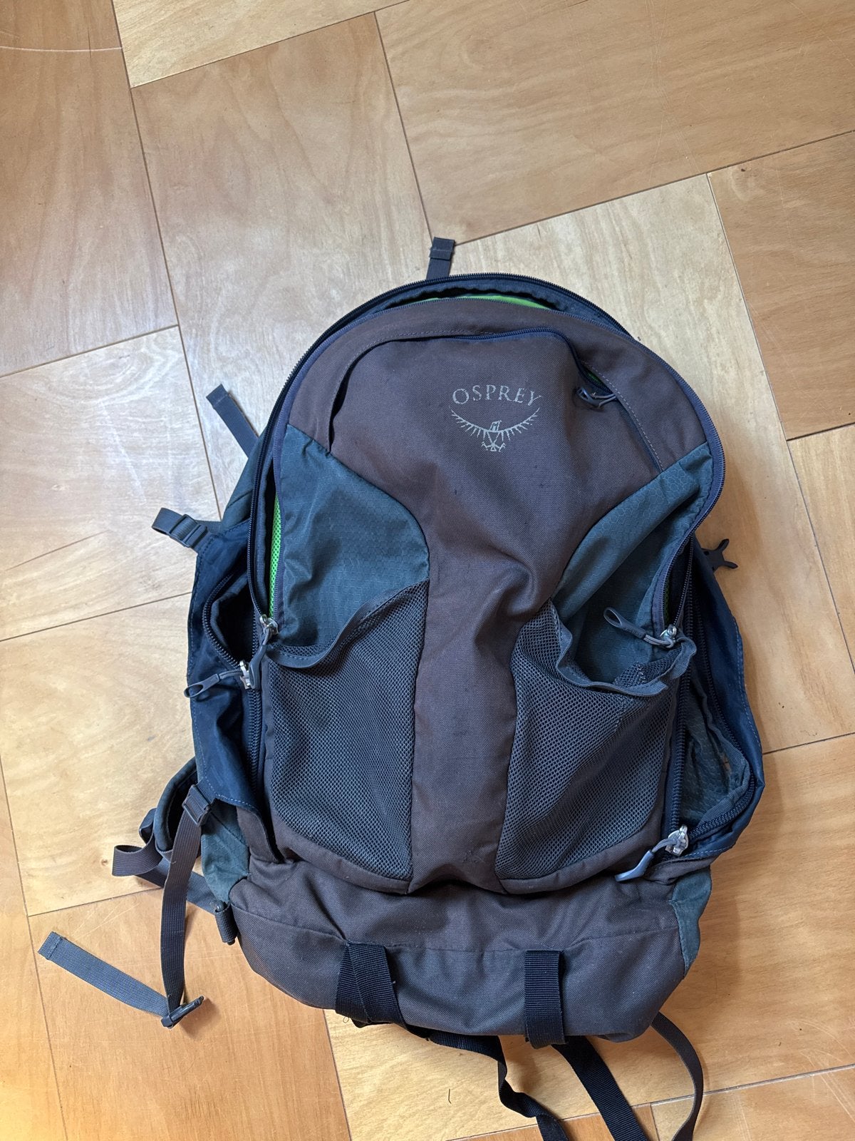 Osprey Farpoint 40 Reisrugzak - Gebruikt, Gebruikt, 25 tot 40 cm, Ophalen of Verzenden, Trekking
