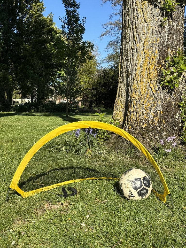 Deluhe soccer goals - 2 stuks, Ophalen, Zo goed als nieuw, Overige sporten, Overige typen
