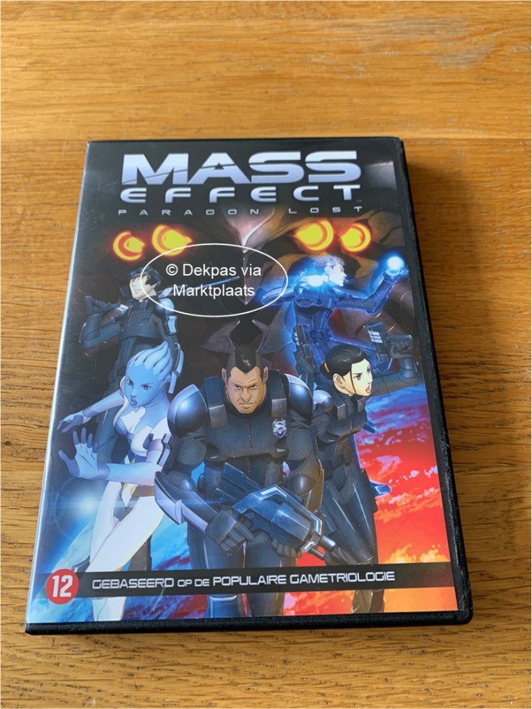 Dvd Mass Effect - Paragon Lost - NL-Uitgave, Gebruikt, Tekenfilm, Anime (Japans), Ophalen of Verzenden